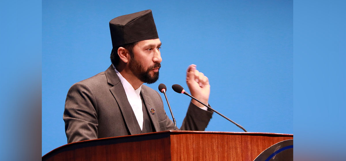 संसद्मा बोल्न कानुन होइन मिडिया पढ्नु पर्ने रहेछ: गृहमन्त्री लामिछाने