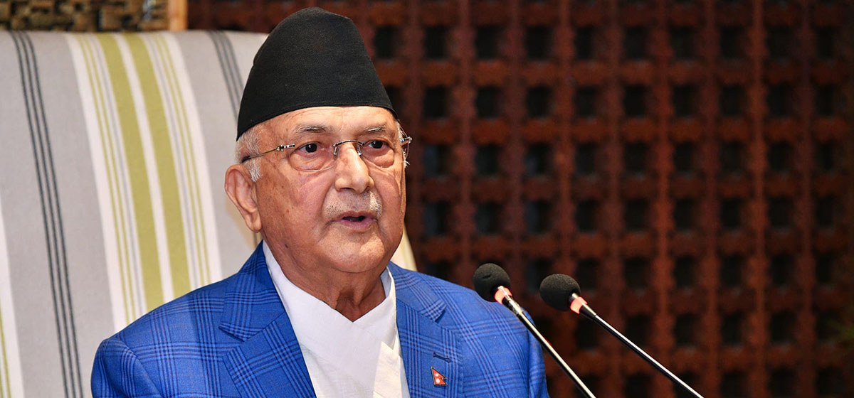 रविविरुद्ध कांग्रेस खनिनु भनेको भँगेरा मार्न तोप बोकेर निस्कनु सरह हो: ओली