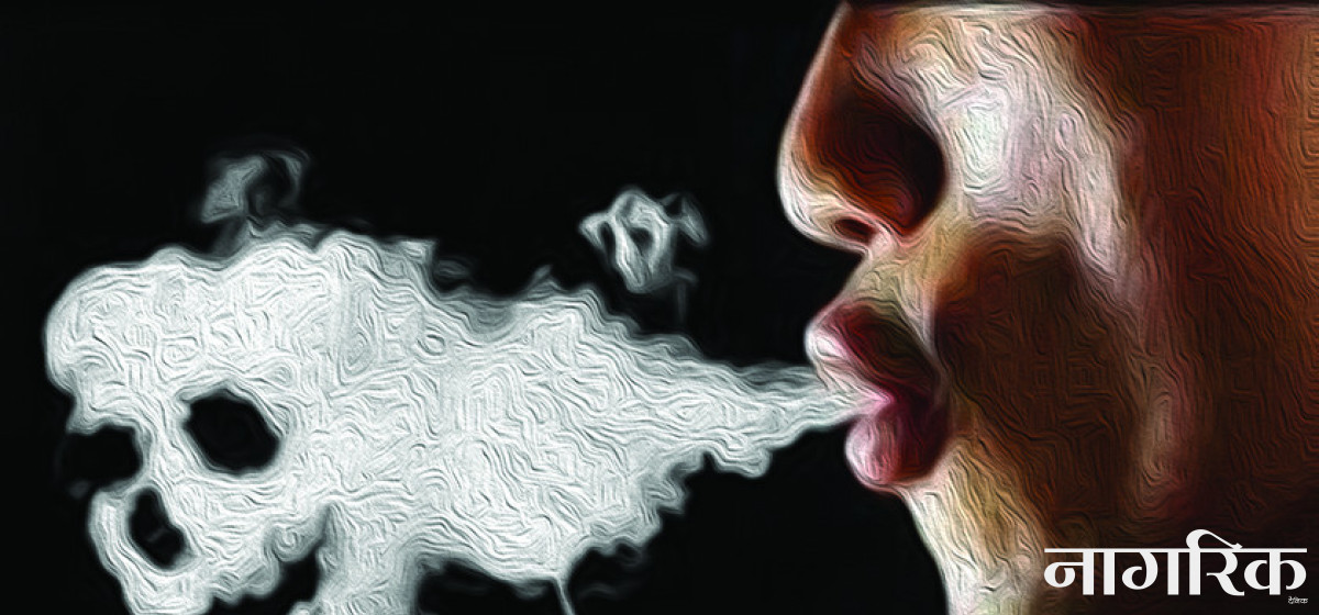 धूमपान र सुर्तीजन्य पदार्थले मुखको क्यान्सर बढ्दो