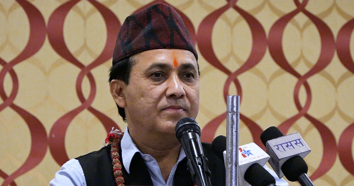 संसद्को गतिरोधलाई राजनीतिक सङ्कटका रूपमा व्याख्या गर्नु हुँदैन: महामन्त्री शर्मा