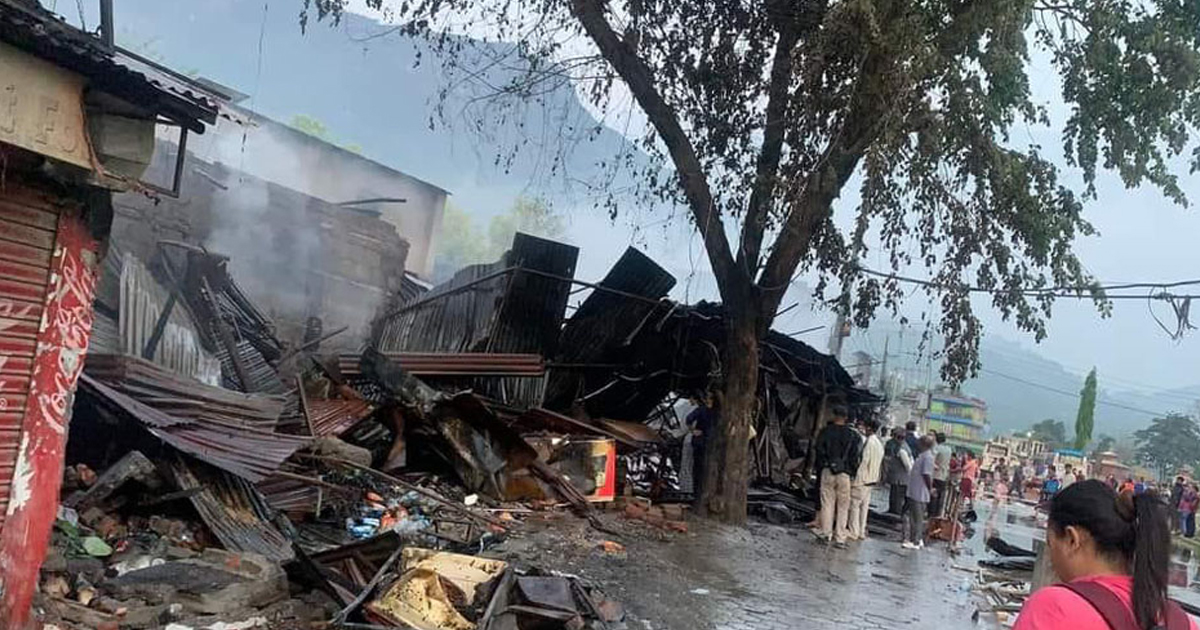 तनहुँ आगलागी अपडेट: क्षतिको विवरण सङ्कलन गरिँदै