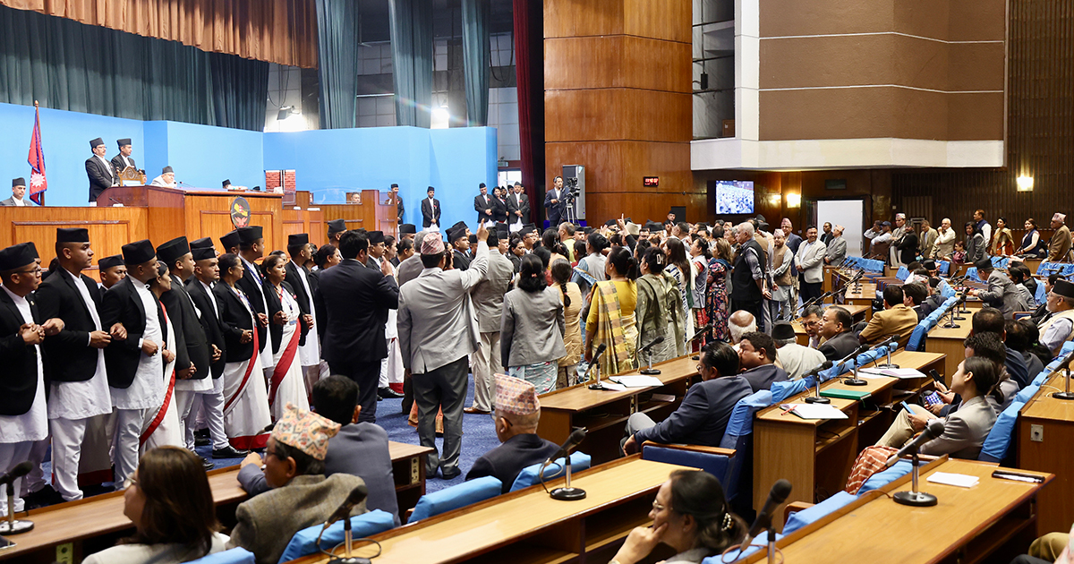 मंगलबार फेरि बस्ने गरी संसद बैठक स्थगित