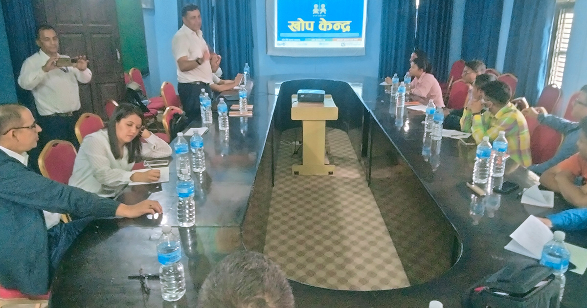 चितवनमा जेठ १३ देखि पाेलियो विरुद्धको खोप अभियान