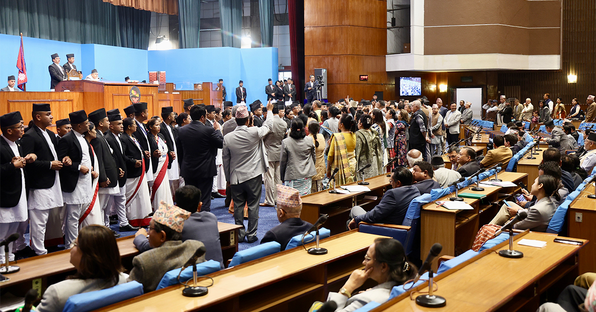 कार्यदलको बैठक नसकिँदा संसद् बैठकमा ढिलाई