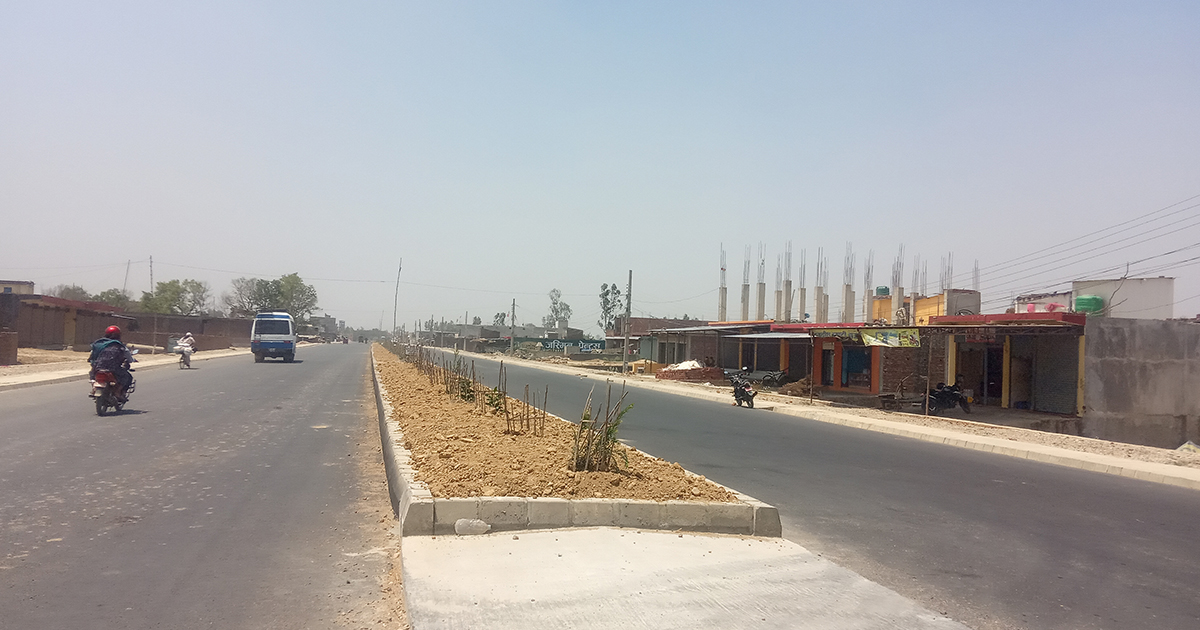 नेपालगञ्ज–गुलरिया सडकको ६५ प्रतिशत काम पूरा