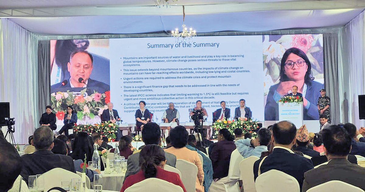 ‘जलवायु संकट रोक्न राजनीतिक इच्छाशक्ति अपरिहार्य’