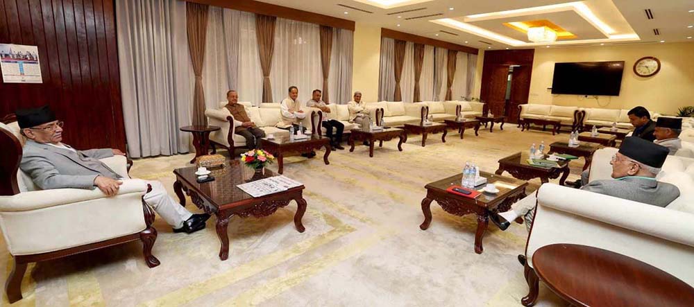 कार्यादेशमा सहमति जुटाउन सत्तारुढ र प्रतिपक्षी दलका शिर्ष नेताबीच आज छलफल