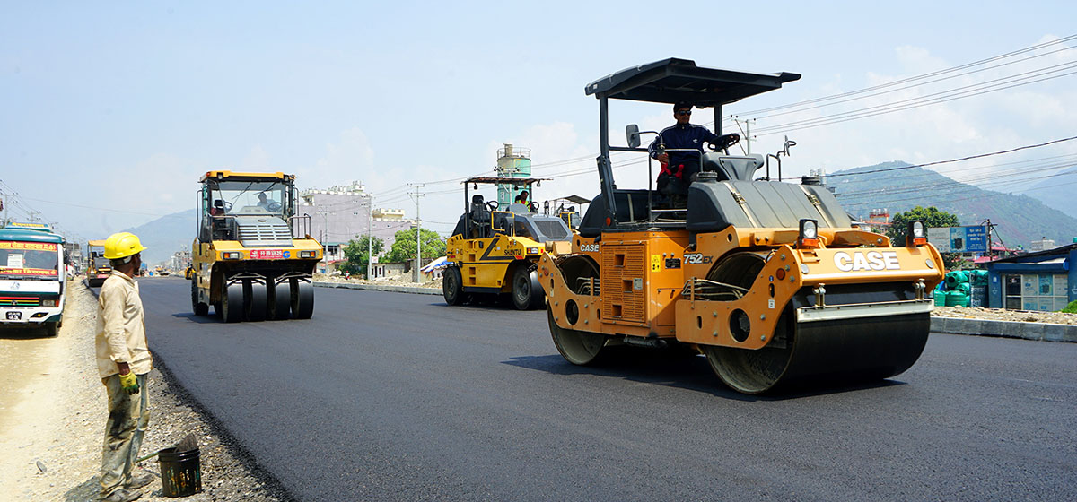 मुग्लिन–पोखरा सडक विस्तारमा तीव्रता