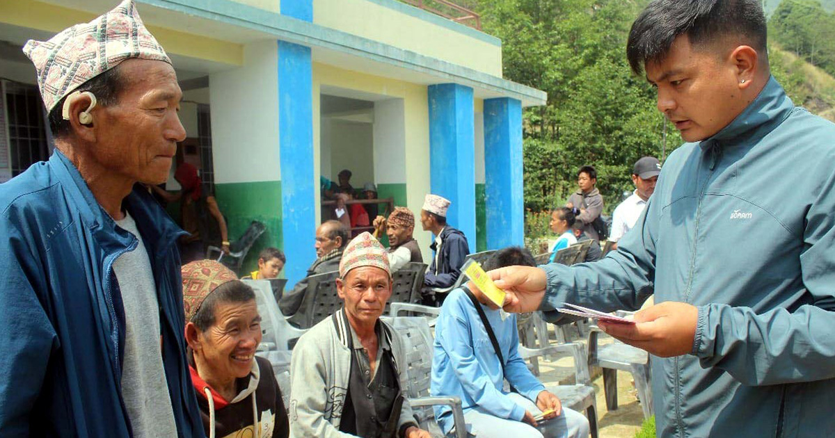 साकेलामा अपांगता रोकथाम तथा पुनः स्थापना शिविर