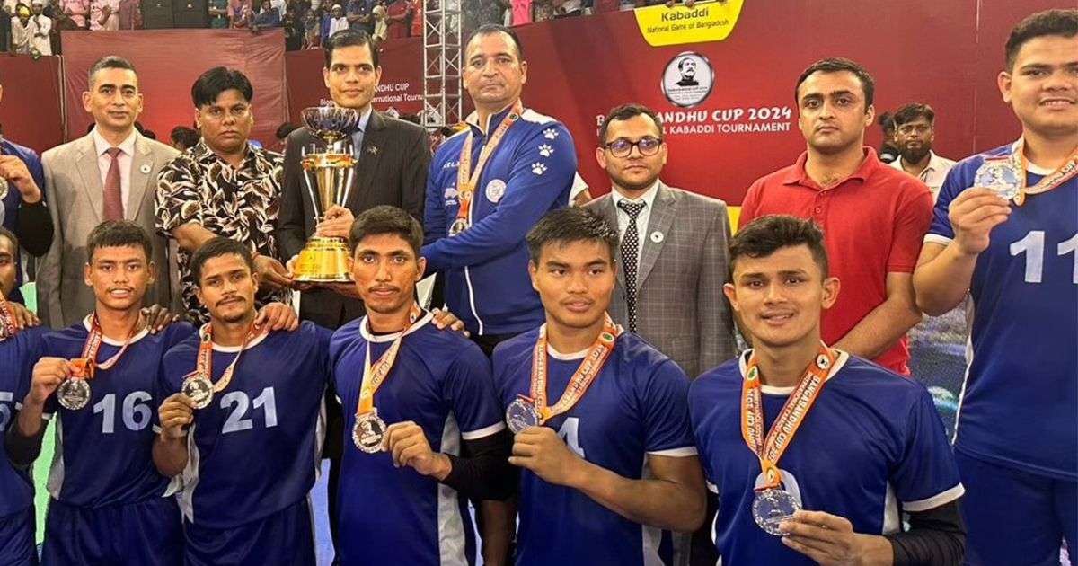 अन्तर्राष्ट्रिय कबड्डीमा नेपाललाई पहिलो रजत पदक