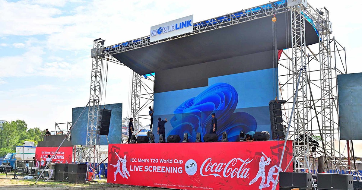 क्रिकेटको प्रत्यक्ष प्रदर्शन गरिने स्थलमा आवश्यक तयारी पूरा