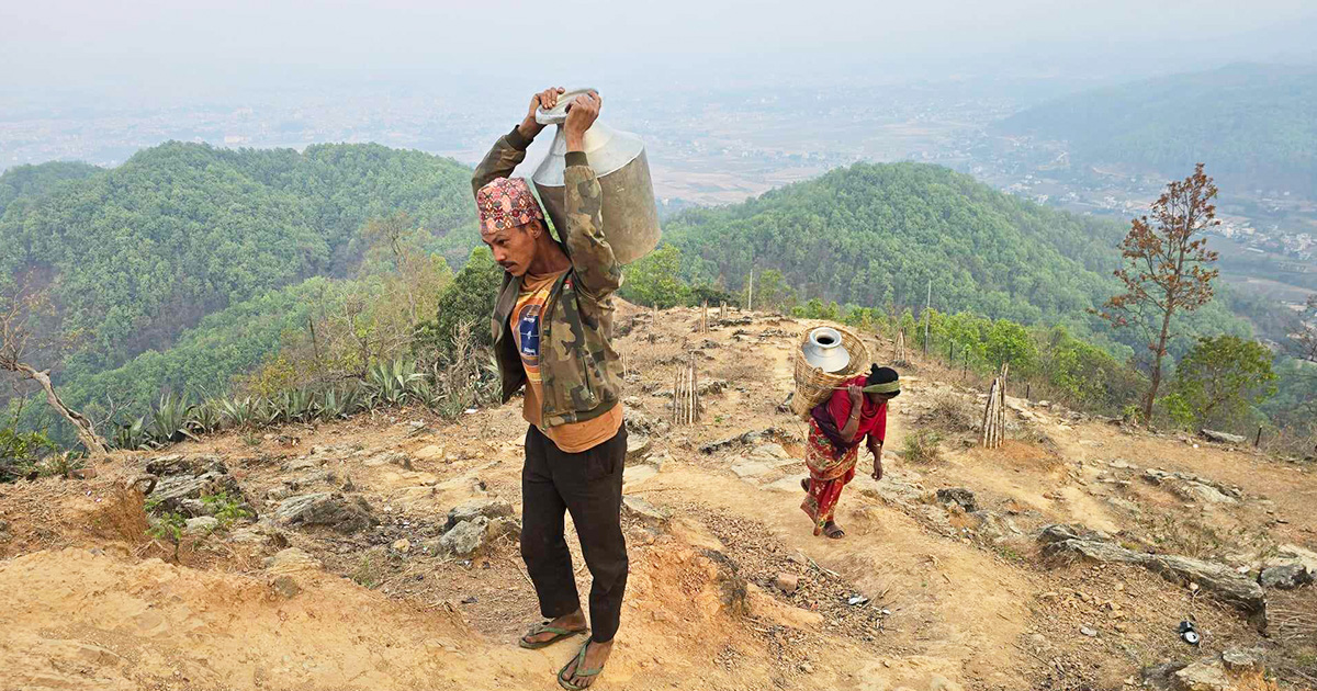 गर्मी बढेसँगै गाउँमा पानीको सङ्कट