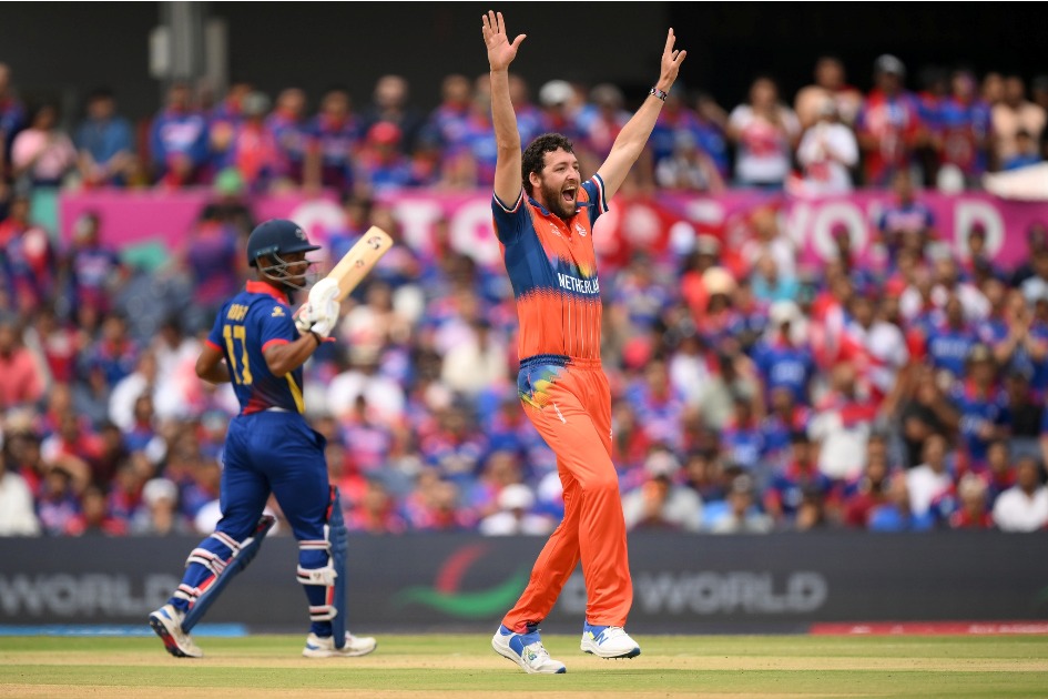 टी २० विश्वकप क्रिकेटः नेदरल्यान्ड्ससंग नेपाल पराजित