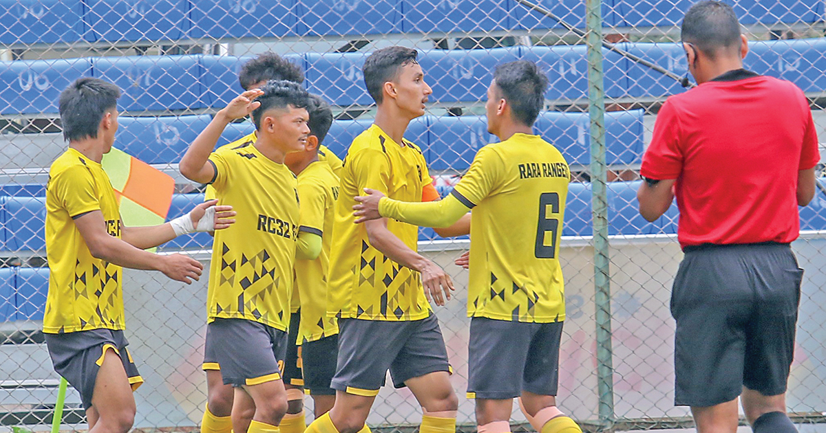 डिभिजन लिगमा बढुवा भए मोफसलका बागमती युवा क्लब र रारा रेन्जर्स