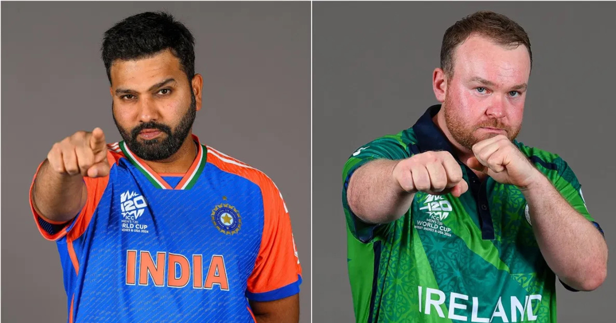 भारतले आफ्नो पहिलो खेल आयरल्यान्डसँग खेल्दै