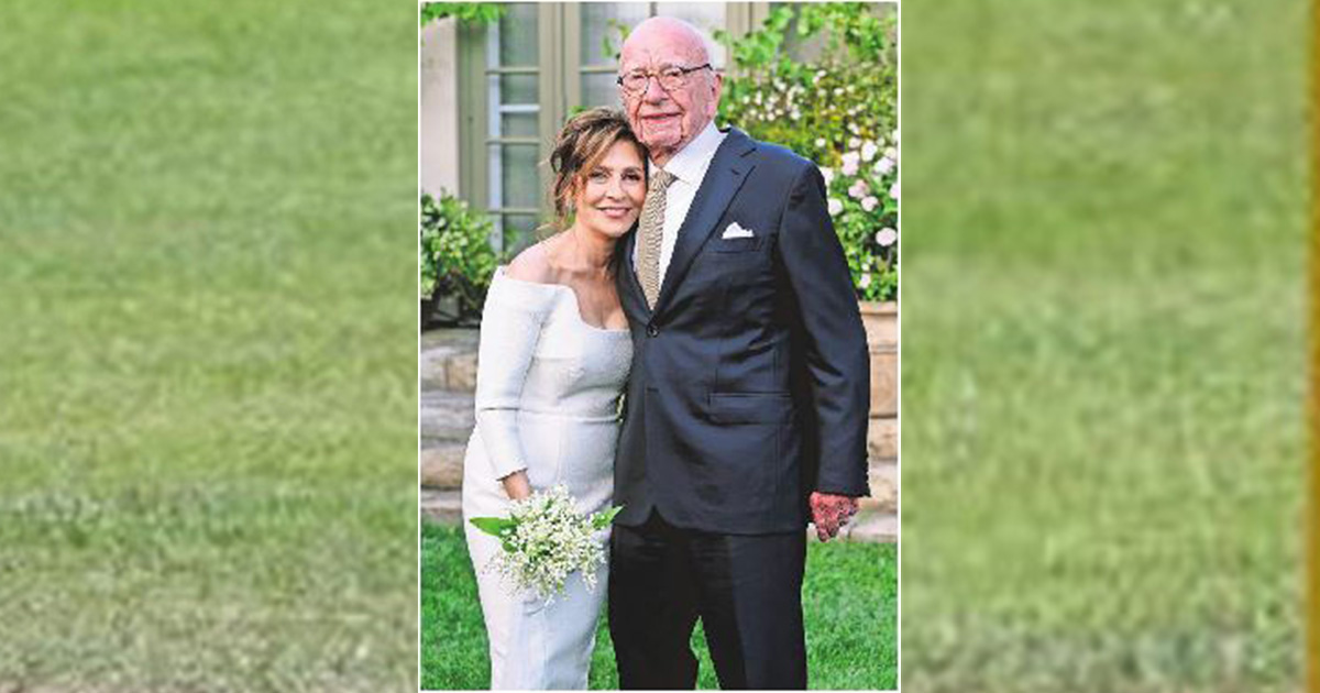 ९३ वर्षमा मुर्डोकको पाँचौं बिहे