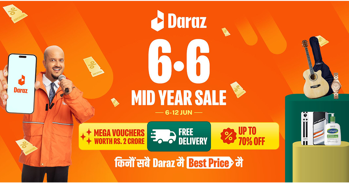 दराज नेपालद्वारा ‘६.६ मिड-इयर सेल’को घोषणा