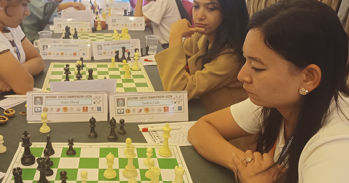 सिन्दिरा आठ वर्षपछि चेस च्याम्पियन