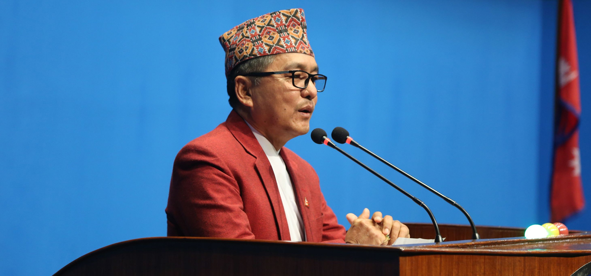 संसदमा राजेन्द्र लिङ्देनले खोजे अर्थमन्त्री, बैठक स्थगित