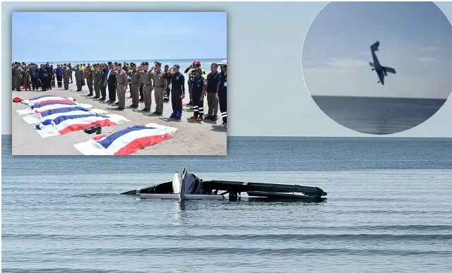 अभ्यासका क्रममा जहाज दुर्घटना हुँदा थाइल्यान्डका पाँच प्रहरी अधिकारीको मृत्यु