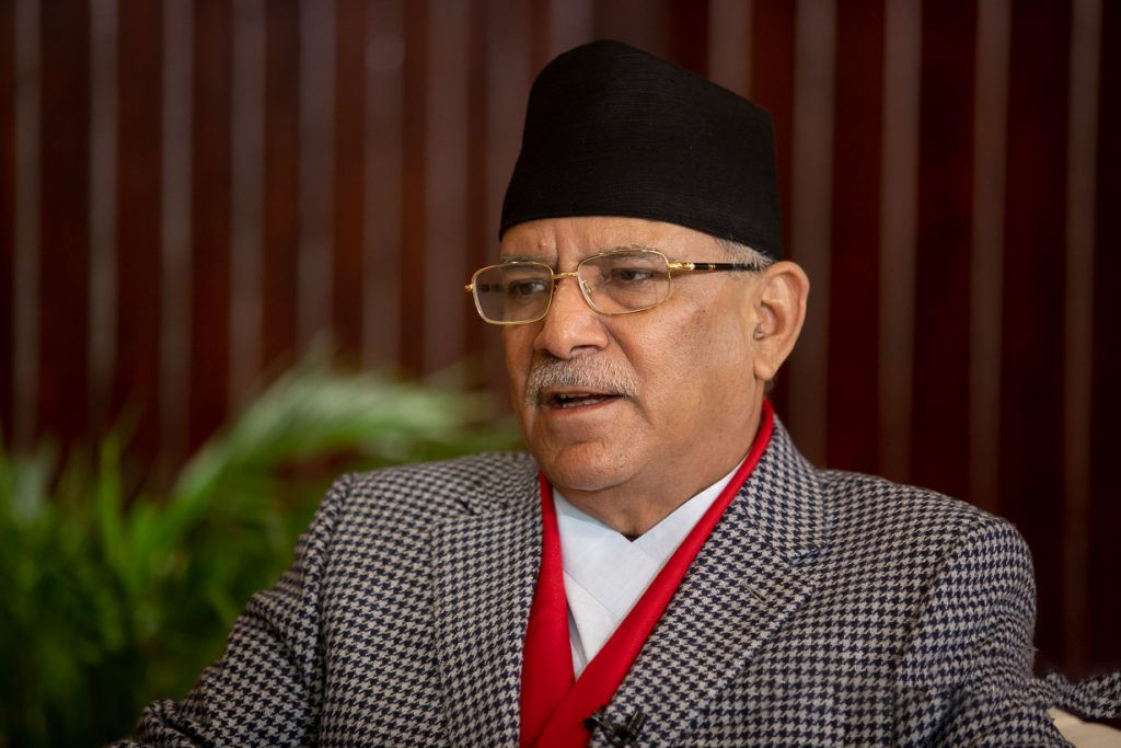 प्रचण्डको दाबी कम्तीमा गृहमन्त्रीले राजीनामा दिने स्थिति आउँछ