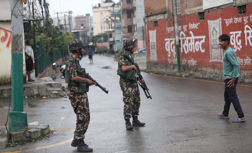 देशभर जारी भयो कर्फ्यू आदेश