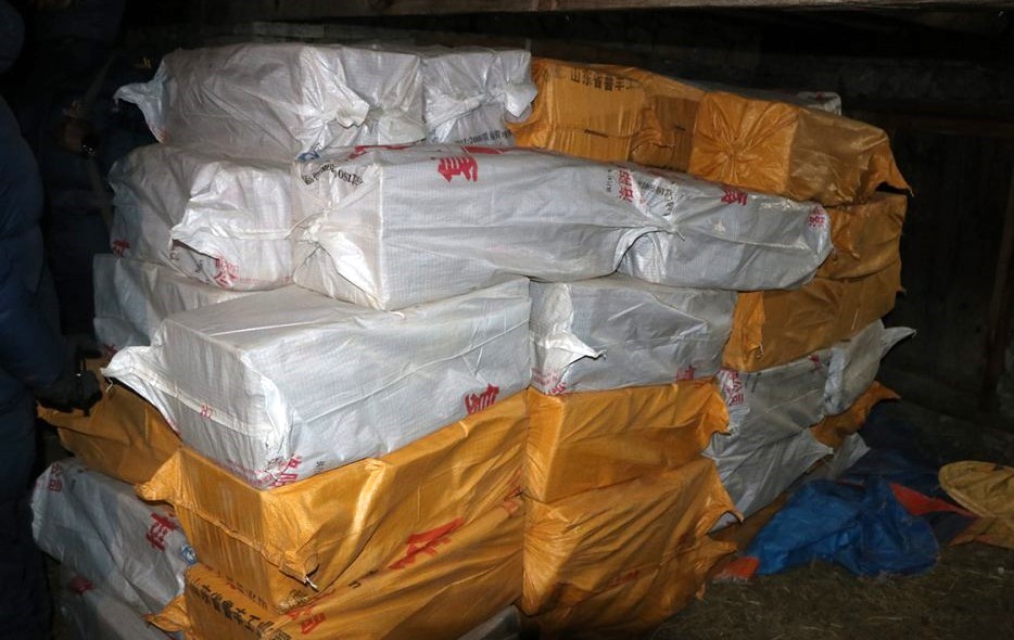 ३७ लाख बराबरको चिनियाँ मदिरा बरामद