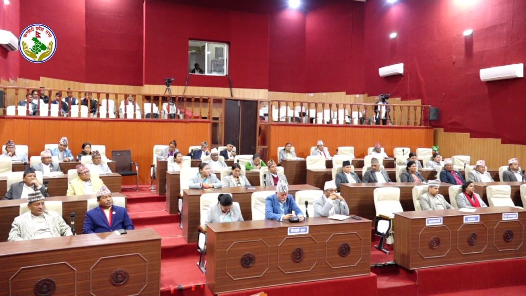 प्रदेश सभा अधिवेशन बोलाउन सिफारिस